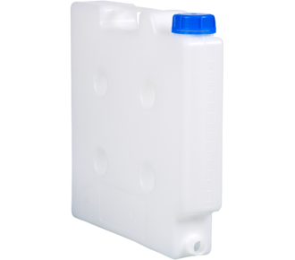 水注、扁平壺 ポリ缶 BUB 水缶 12L コック付き プラテック ポリタンク/扁平缶